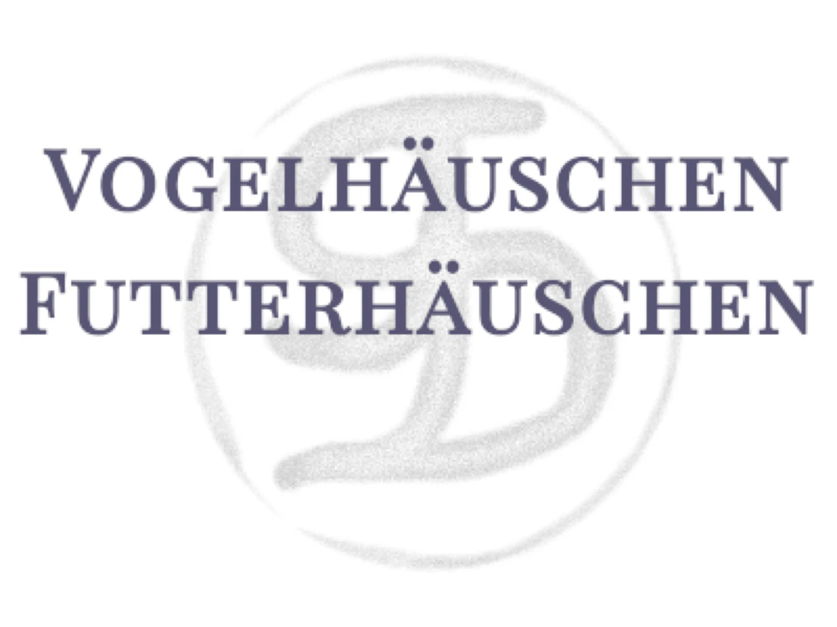 Vogelhäuser
